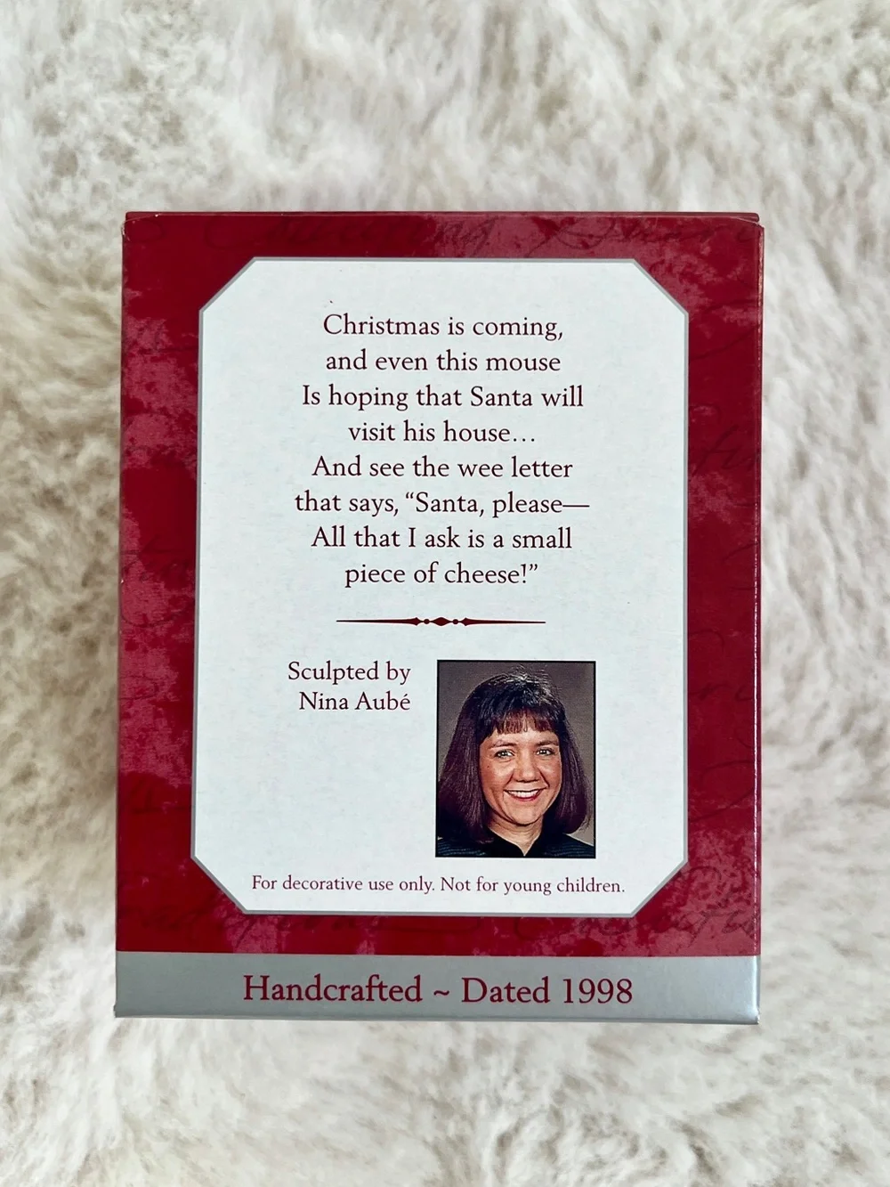 1998 Writing to Santa - Vintage - Hallmark Keepsake Ornament (QX6533)